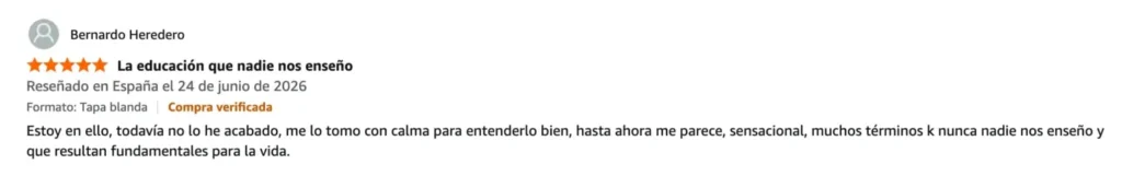 testimonio pablo gil opinión del libro Finanzas Personales para la Vida Real de Pablo Gil
