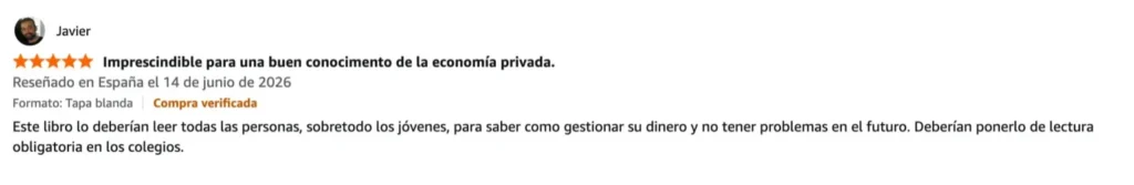 testimonio pablo gil 2 opinión del libro Finanzas Personales para la Vida Real de Pablo Gil